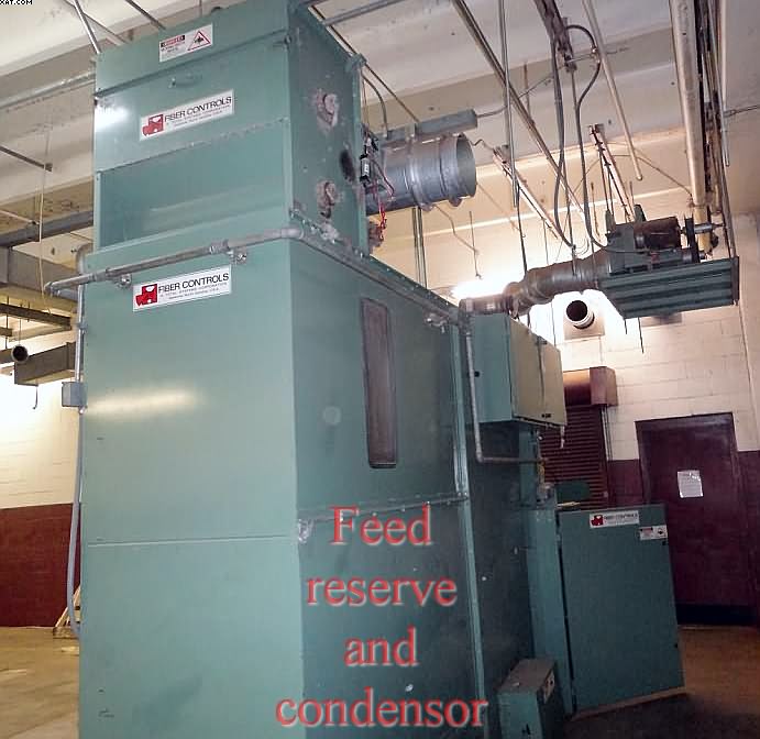 FIBER CONTROLS 36" Reserve Feed, Model 99x12x36,